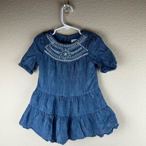 3/$10 Cat & Jack Denim Dress Sz 2T